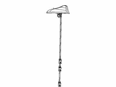 Jeep Compass Antenna - 68261213AA