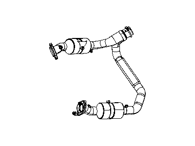 Ram Catalytic Converter - 68052532AA