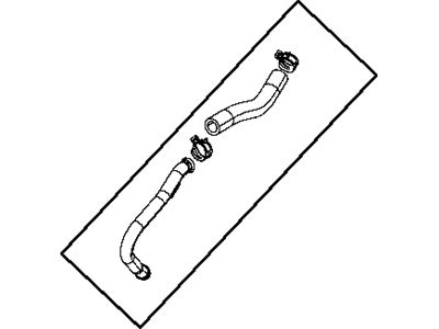 Ram 4893156AA TUBE EGR Coolant Return