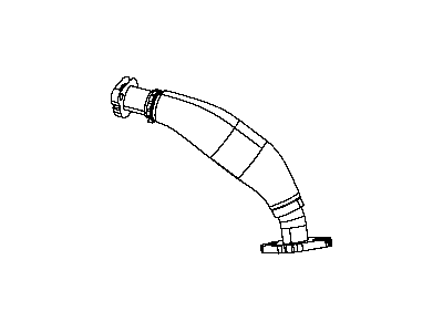 Ram 4627650AG TUBE Collector To EGR Cooler