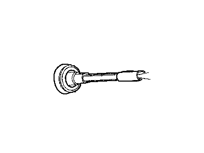 Mopar 55351247AA Intermediate Shaft, Rear