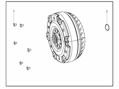 Ram 2500 Torque Converter - R8419671AE