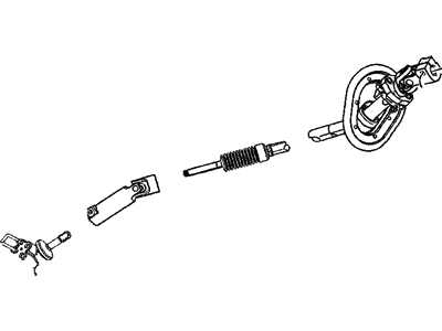 Mopar 5108175AB Intermediate Shaft, Upper