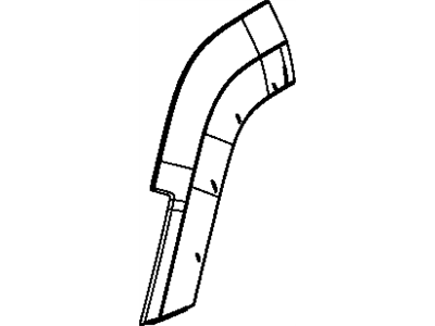 Mopar 1CK68TZZAD Applique Rear Door