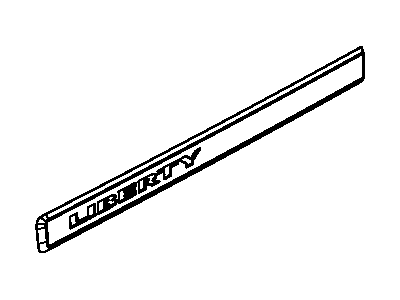 Jeep 55157209AA MOLDING Front Door