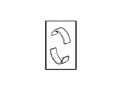 Dodge 4626657AC BEARING PACKAGE Connecting Rod Standard