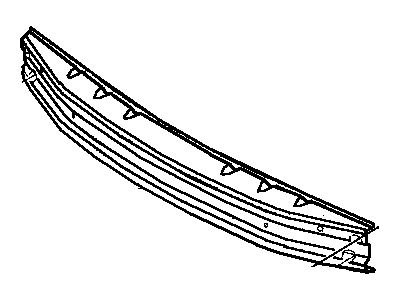 Chrysler 5288789AC REINFORCEMENT Front Bumper