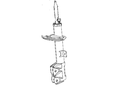 Mopar 5168167AD Strut, Front Driver Side