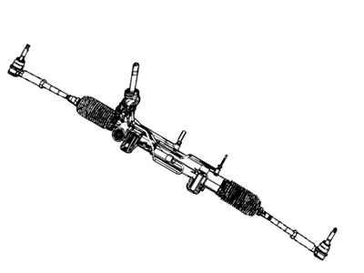 Jeep Compass Rack And Pinion - 5105213AE