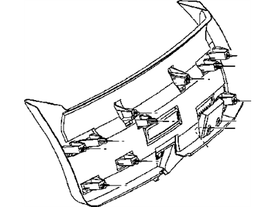 Dodge UM74BD1AH PANEL Liftgate