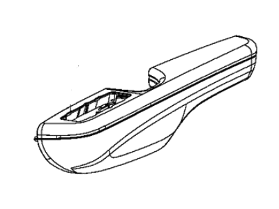 2016 Chrysler 200 Armrest - 1YZ132X9AD