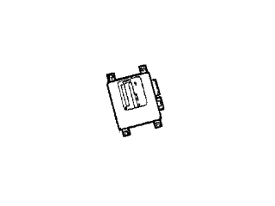 Dodge Caravan Air Bag Control Module - 5094205AD