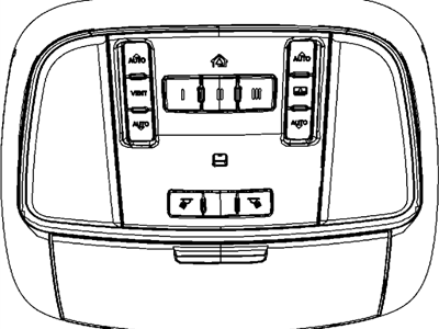 Jeep Dome Light - 1VS371L1AD