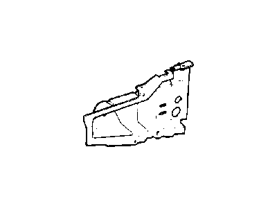 Mopar 55175506AB Panel Cowl Side