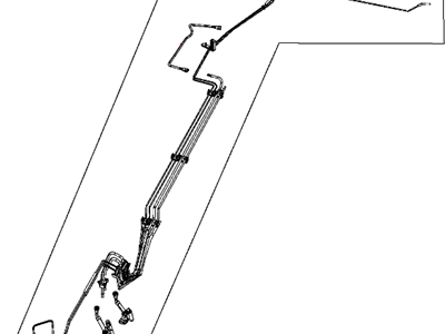 2012 Chrysler 300 Brake Line - 68057674AC