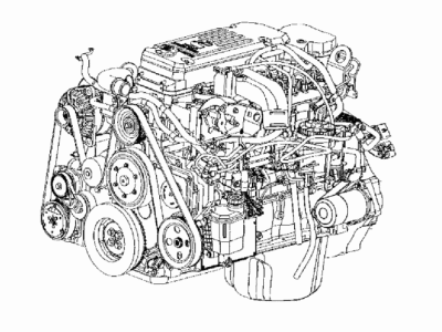 Ram R8071551AA ENGINE Complete