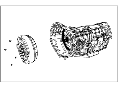 Jeep 68051229AA TRANSMISSION KIT With Torque Converter