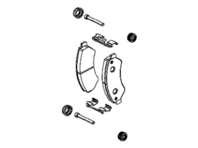 Ram Brake Pad - 68351925AA