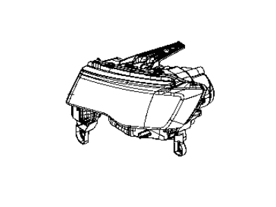 2020 Jeep Grand Cherokee Headlight - 68426876AB