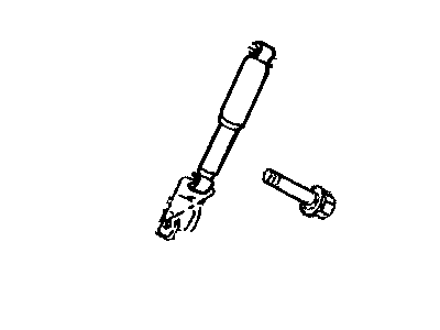 Dodge 52106080AB SHOCK ABSORBER Suspension Rear