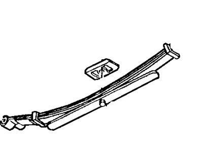 Dodge Leaf Spring - 52106289AD