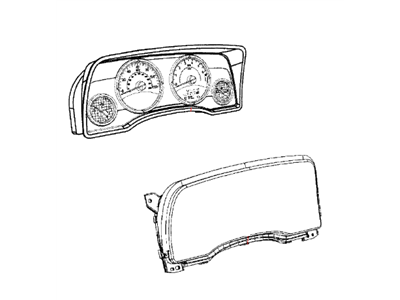 Jeep Instrument Cluster - 56054369AD