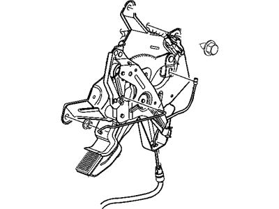 Dodge 52113485AA LEVER Parking Brake