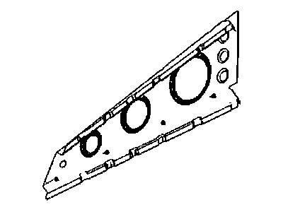 Dodge 68009199AA REINFORCEMENT Cowl Side