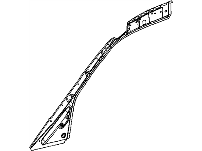 Dodge 68005138AA MOLDING A PILLAR