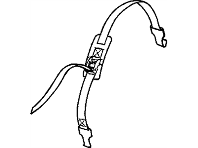 Jeep 5166194AA STRAP Cargo Tie Down