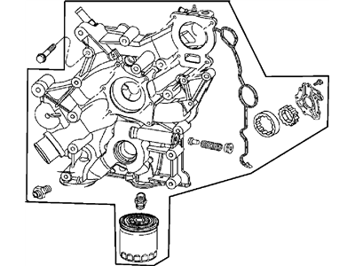 Dodge 5037036AI COVER Timing Case