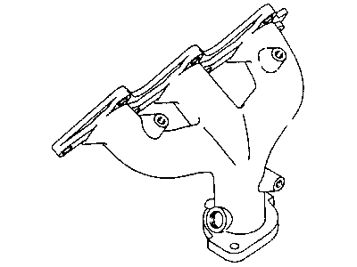 Chrysler MD323182 MANIFOLD Exhaust