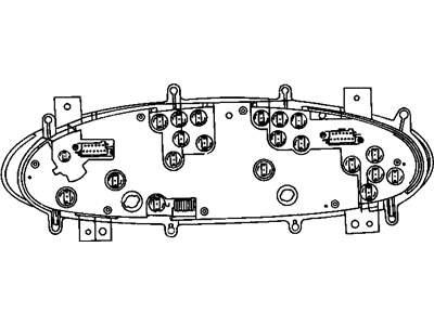 Chrysler 4778740 HOUSING Cluster