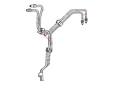 Dodge 55366609AA TUBE Brake