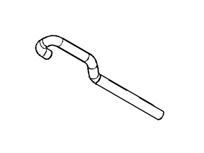 Dodge 5018192AA HOSE Engine Vent Line