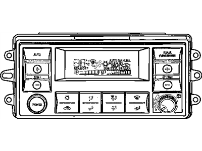 Mopar 55056675AB Control A/C And Heater