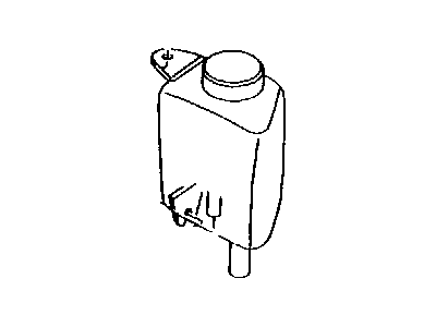 Jeep Wrangler Power Steering Reservoir - 52006395
