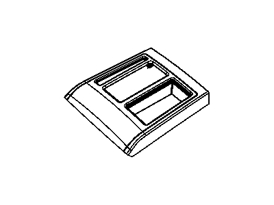Mopar 1CK01XZAAC Bezel, Center