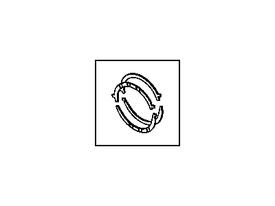 Ram 68147095AA WASHER KIT Crankshaft Thrust