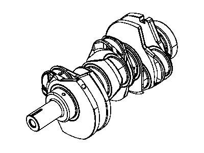 Mopar 68147110AB Crankshaft