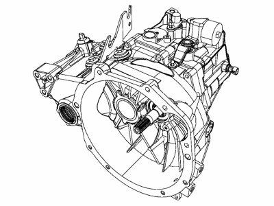 Dodge R8142074AA TRANSMISSION 5 Speed