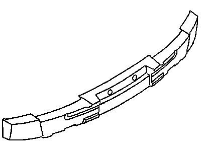Dodge MR971000 CORE BUMPER
