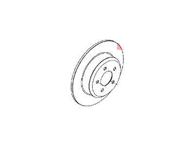 2014 Dodge Challenger Brake Disc - 4779209AF
