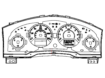 Ram C/V Instrument Cluster - 56054926AA