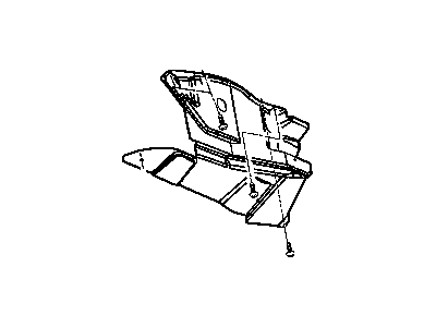 Chrysler 4724804AC SHIELD Accessory Drive