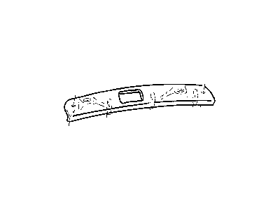 Chrysler JV91SAZ PANEL Luggage Compartment Side