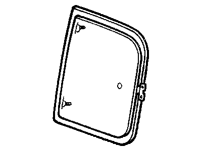 Dodge 55255886 SEAL Quarter Window