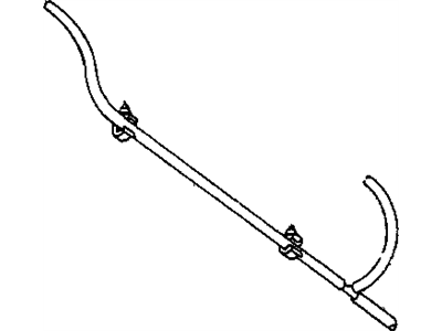 Jeep 5288255 CLIP Hood Washer Hose