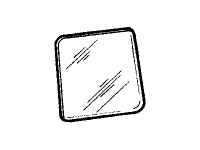 Jeep 55174999AB GLASS Quarter Window
