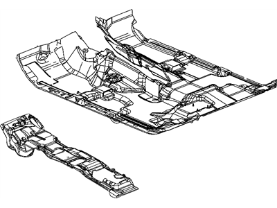 Jeep 55196982AE SILENCER Tunnel